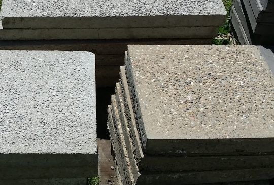A Pile Of Concrete Pavers — Pigot's Midwestern Mini Mix In Orange, NSW