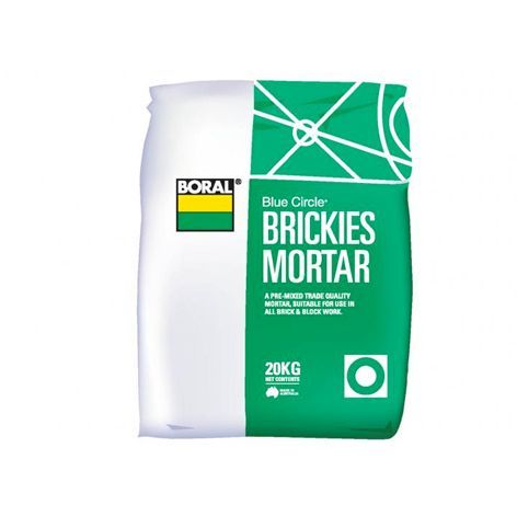 A Bag Of Boral Blue Circle Brickies Mortar — Pigot's Midwestern Mini Mix In Orange, NSW