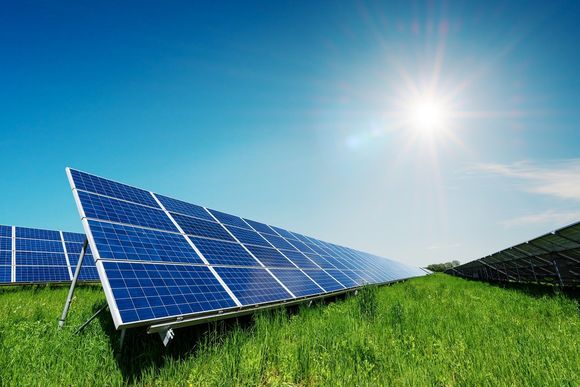 Impianto di energia rinnovabile con pannelli solari