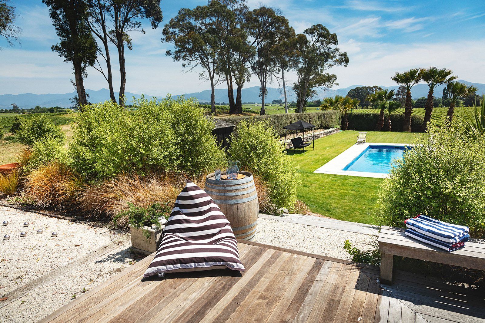 Montgomery's Vineyard Homestay Accommodation in Blenheim, Marlborough, New Zealand