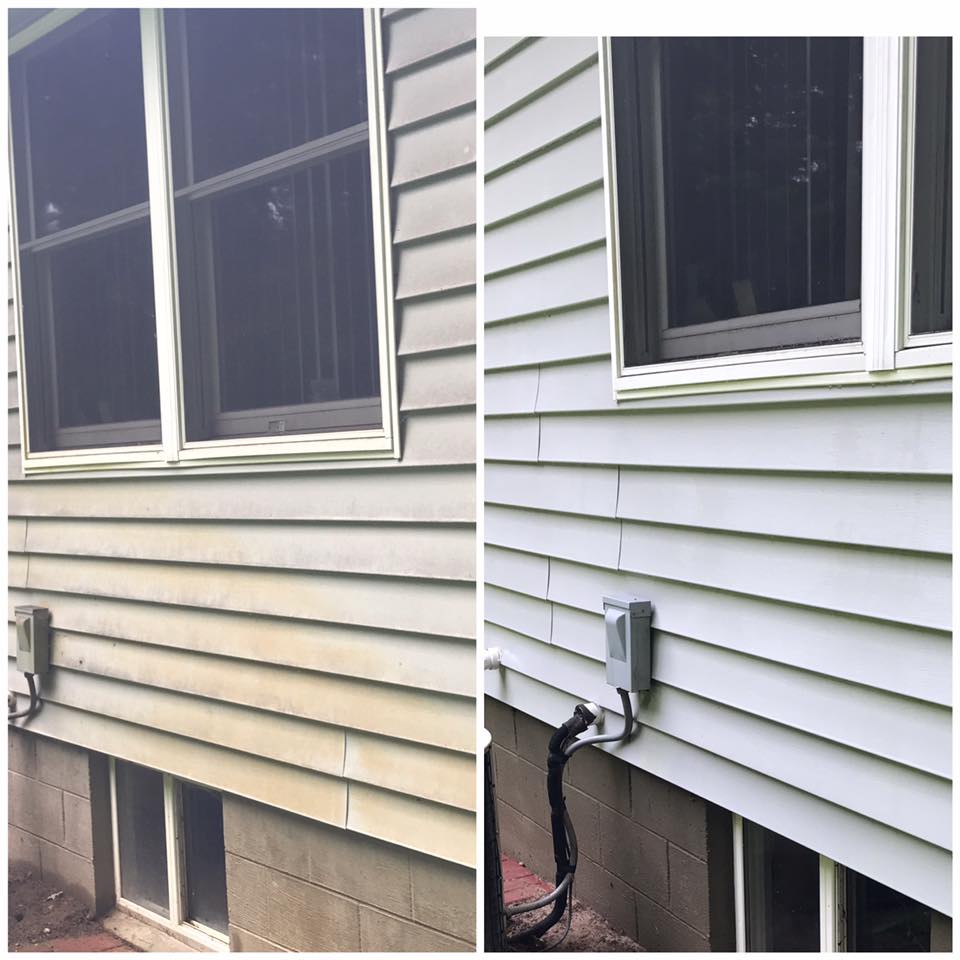 siding power washing