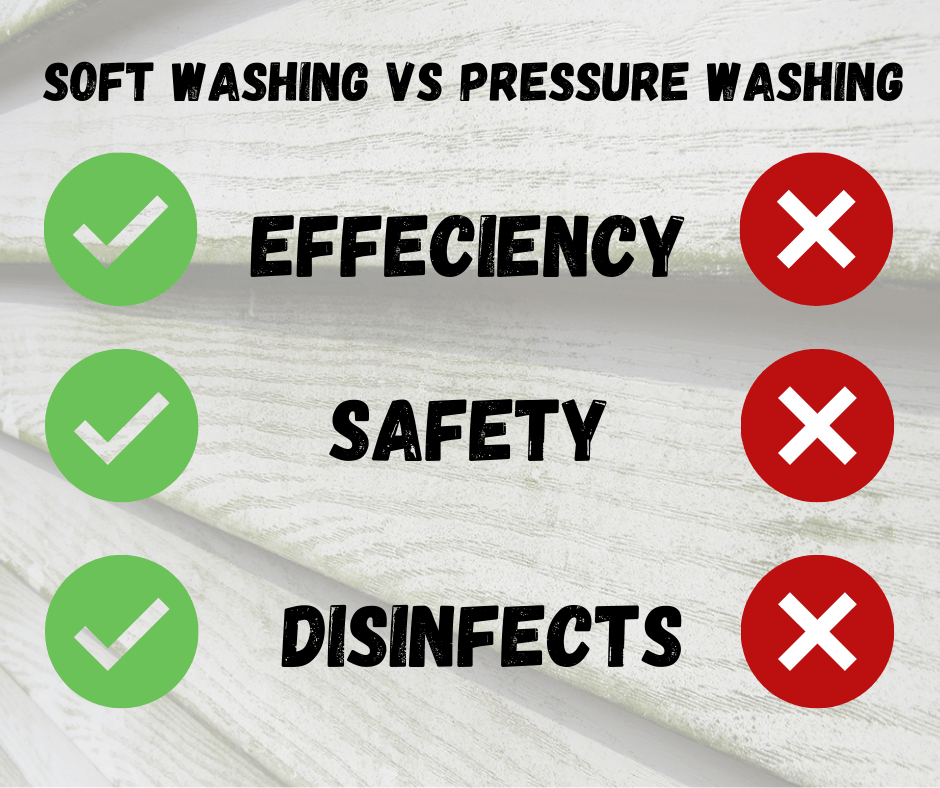 soft washing service lake city michigan