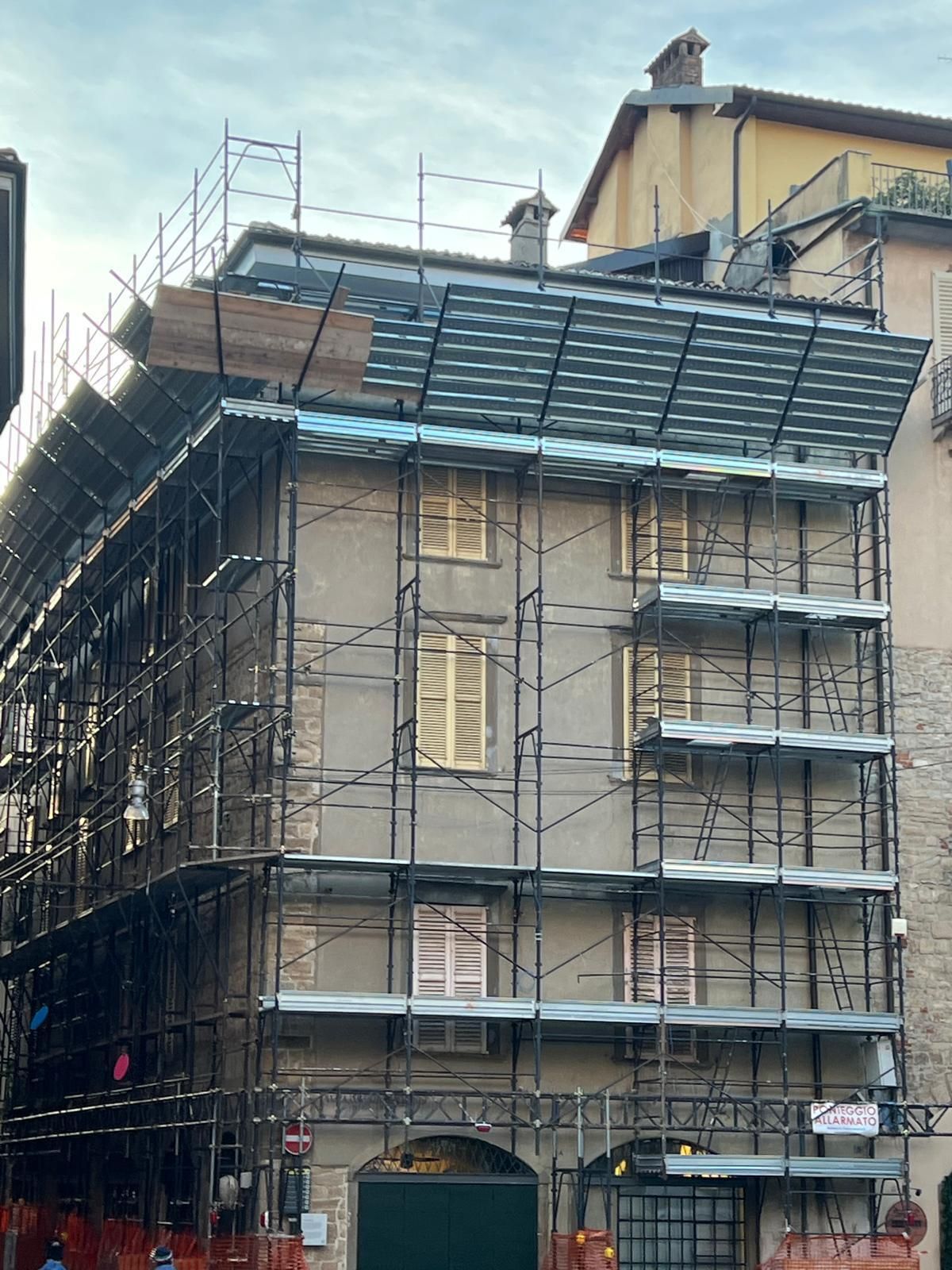 Cantiere città alta Bergamo