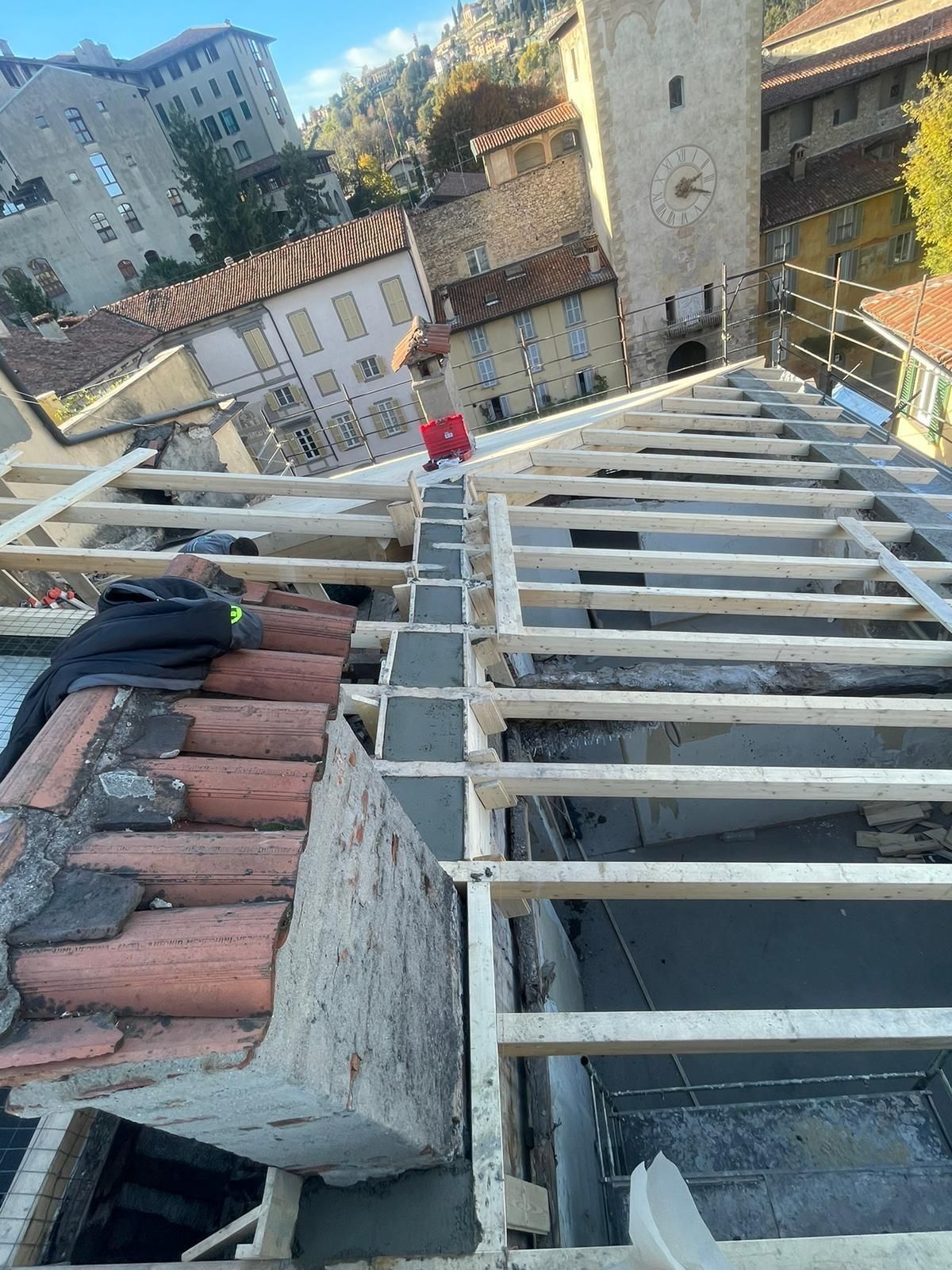 Cantiere città alta Bergamo