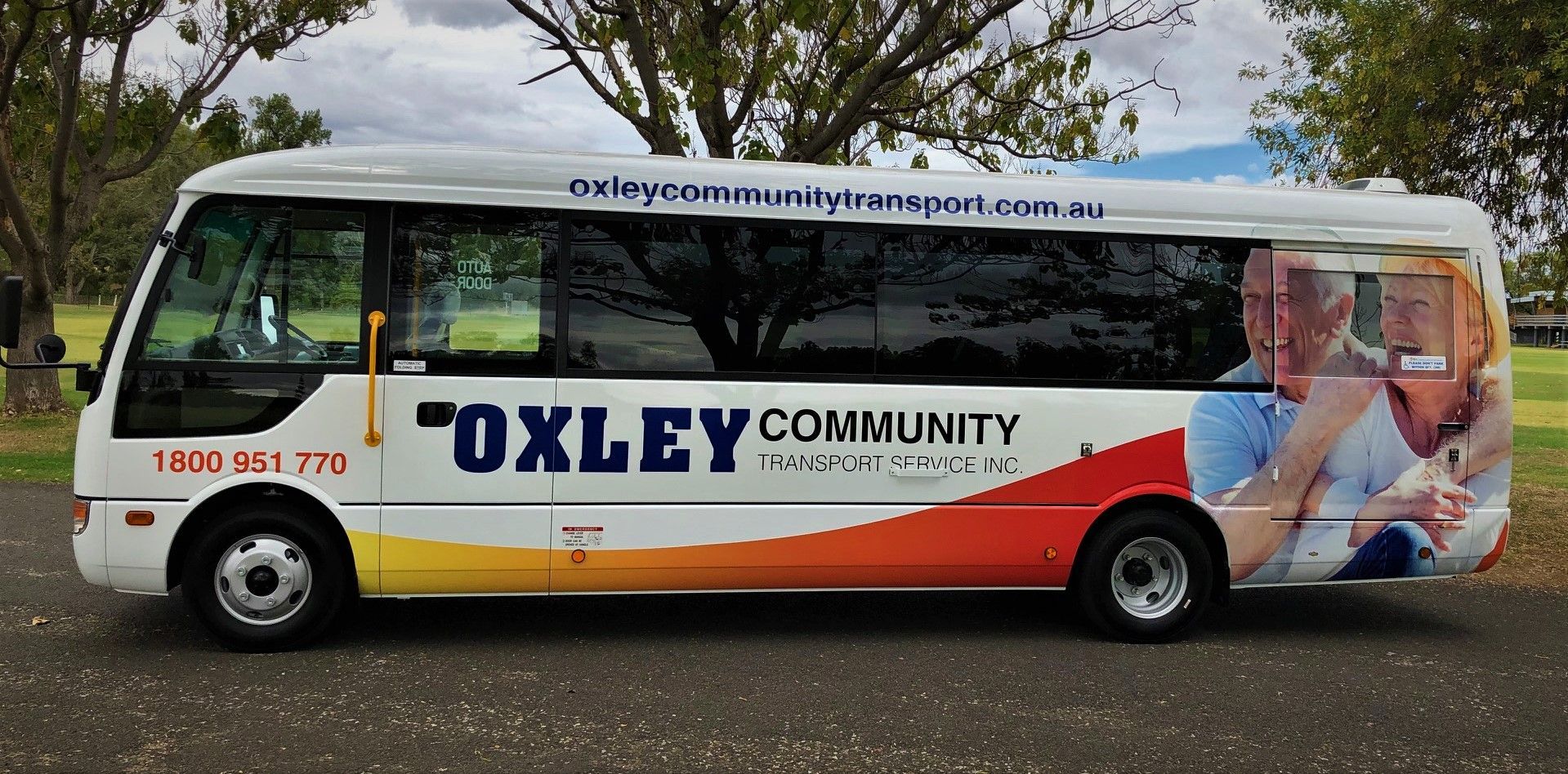 Oxley Community Transport Bus — Aged Care Transport in Tamworth, NSW