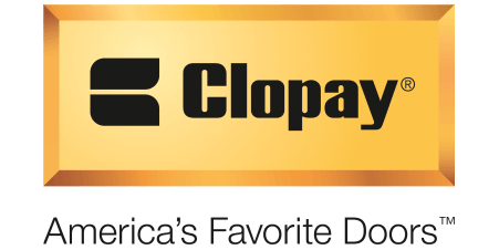 The logo for clopay america 's favorite doors