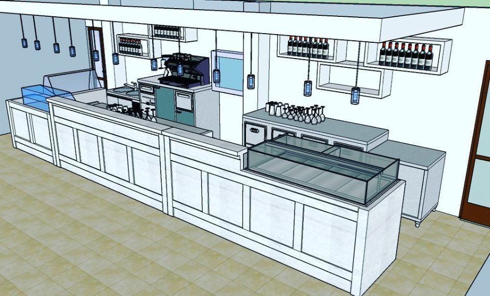 progettazione cucina in 3D