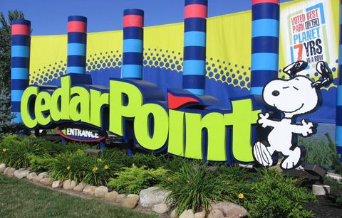 Cedar Point Amusement Park, Near the Beachfront Motel & Resort