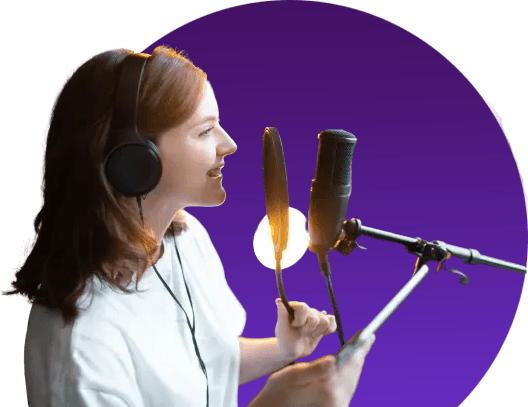 Happy Woman Singing — Dubuque, IA — Master's Image