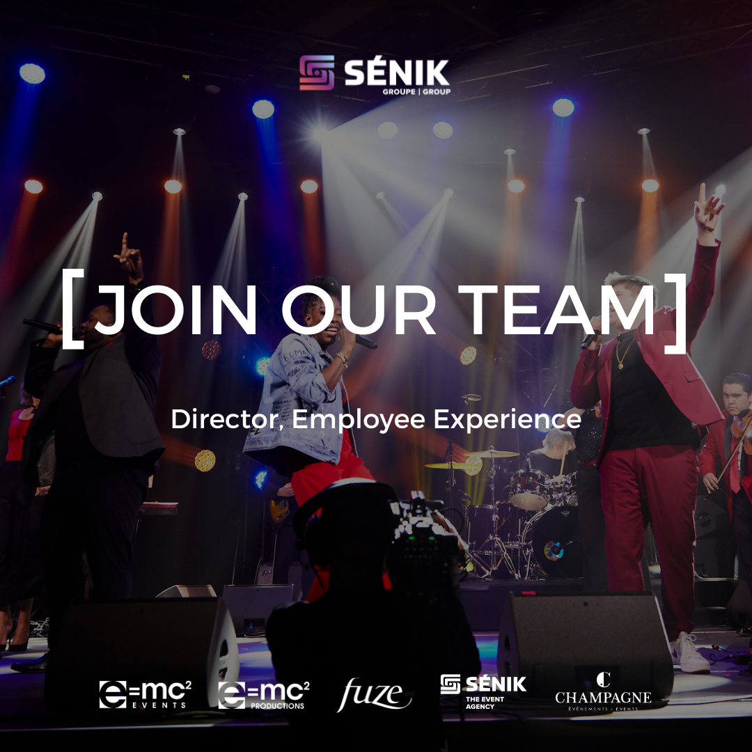 A poster that says join our team director employee experience