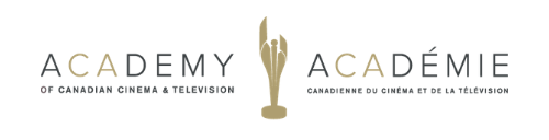 The logo for the academy of canadian cinema and television