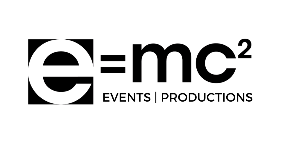 e=mc2 events dark logo