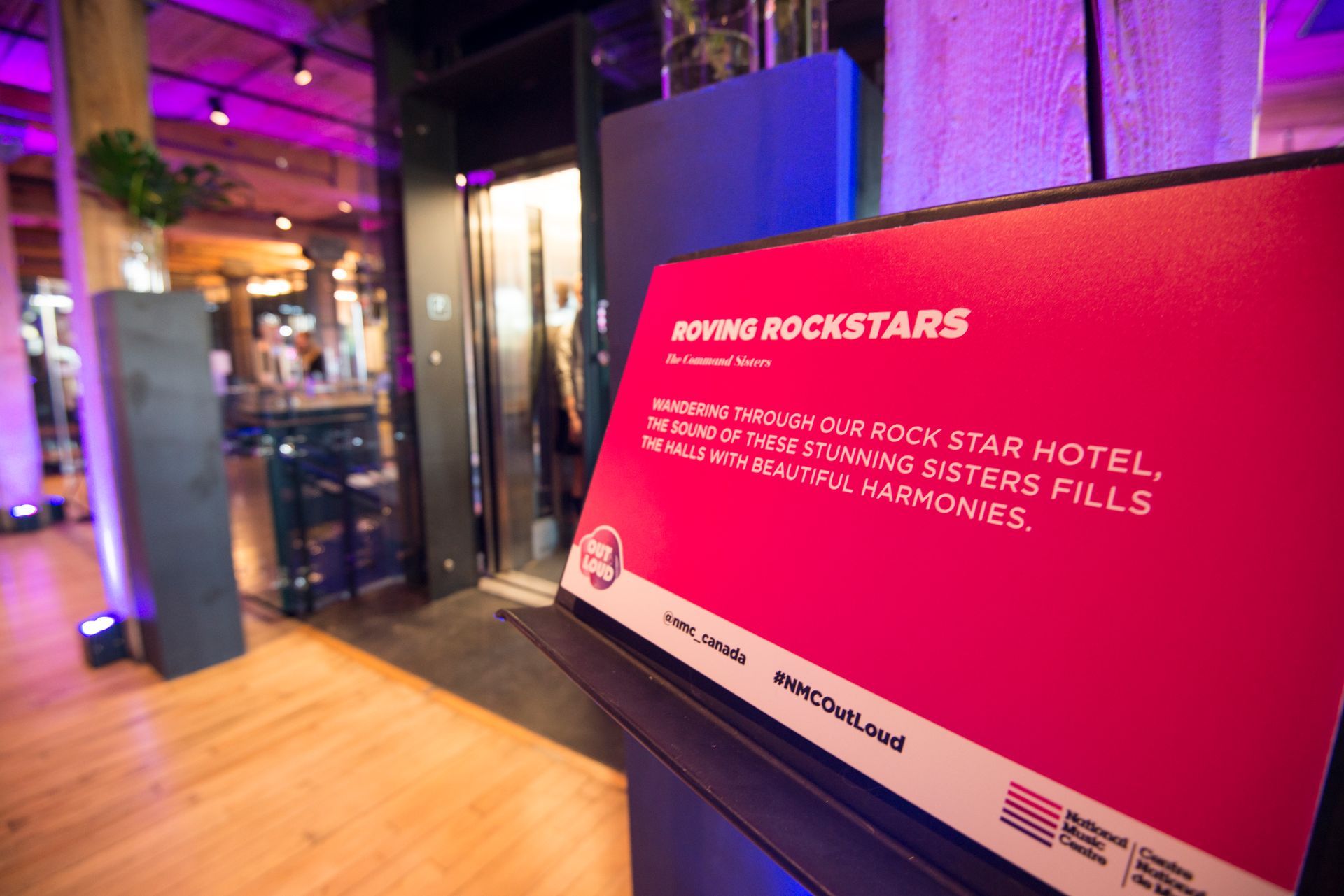 A sign that says beyond rockstars on it