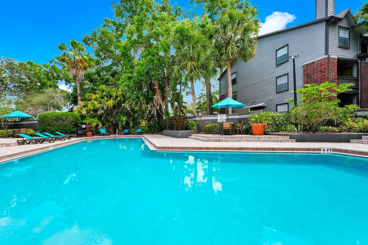 Swimming pool at The Glades at The Glades in Altamonte Springs, FL.