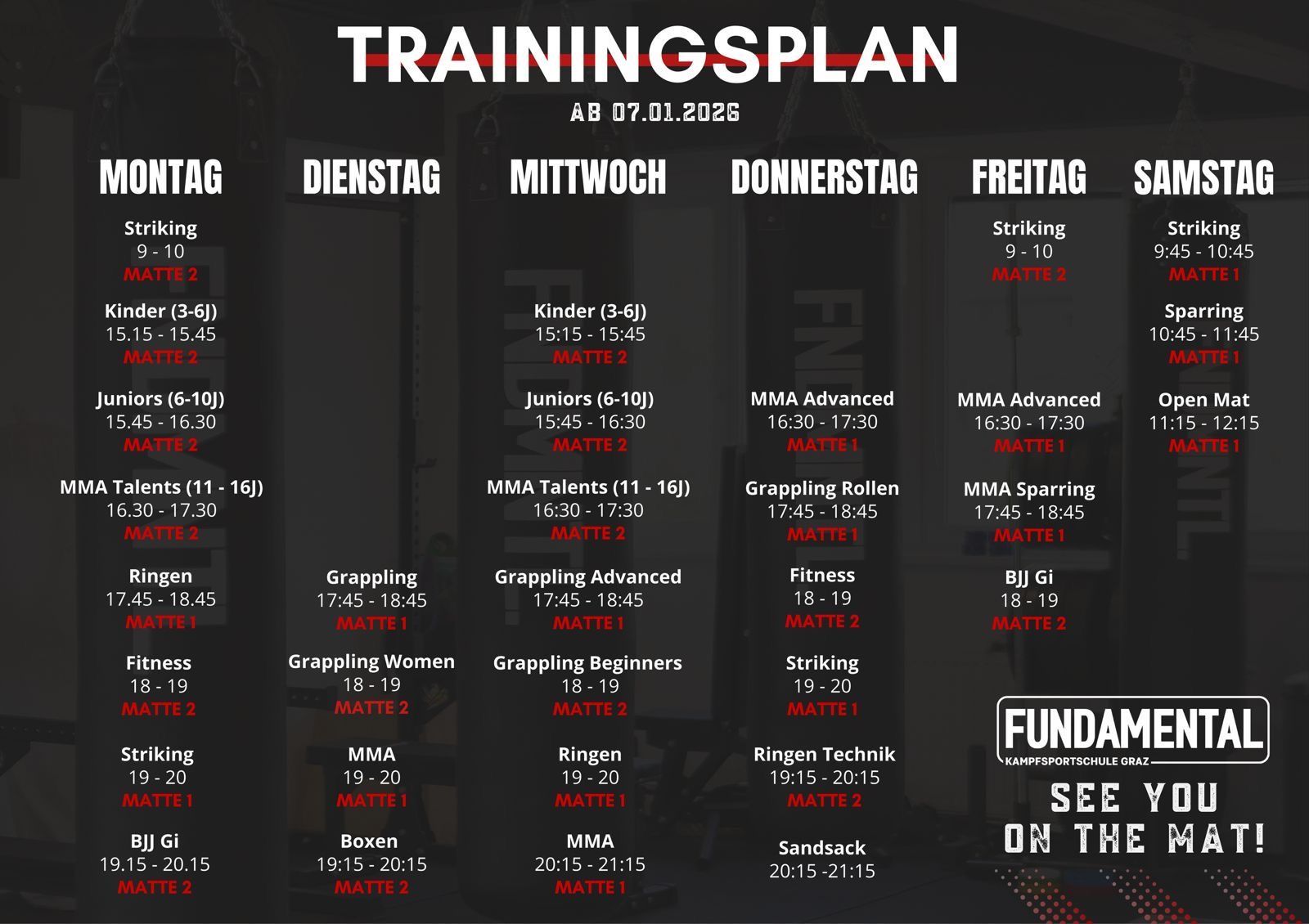 Trainingsplan 07.01.2026