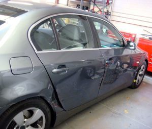Before Collision Repair at International Sport Motors - San Francisco Auto Repair
