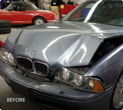 vehicle before repair | International Sport Motors
