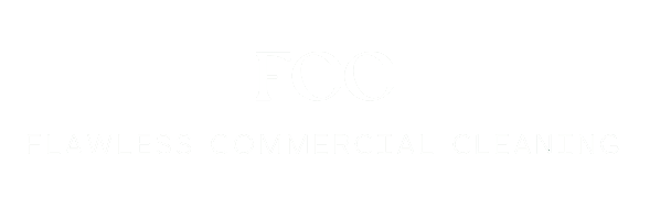 Logo with a stylized building and the words 