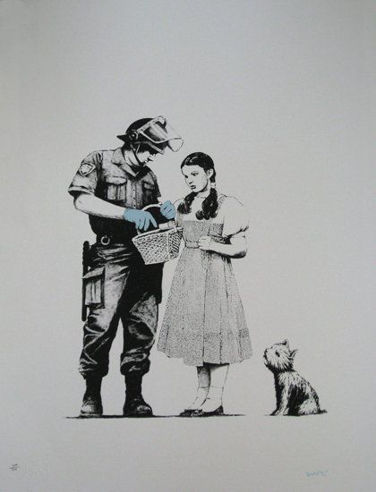 Banksy - STOP & SEARCH