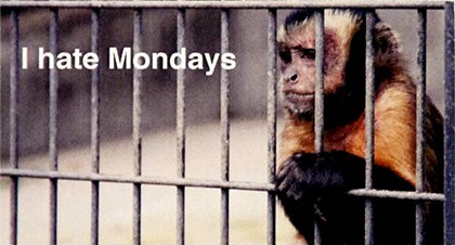 Banksy - I HATE MONDAYS