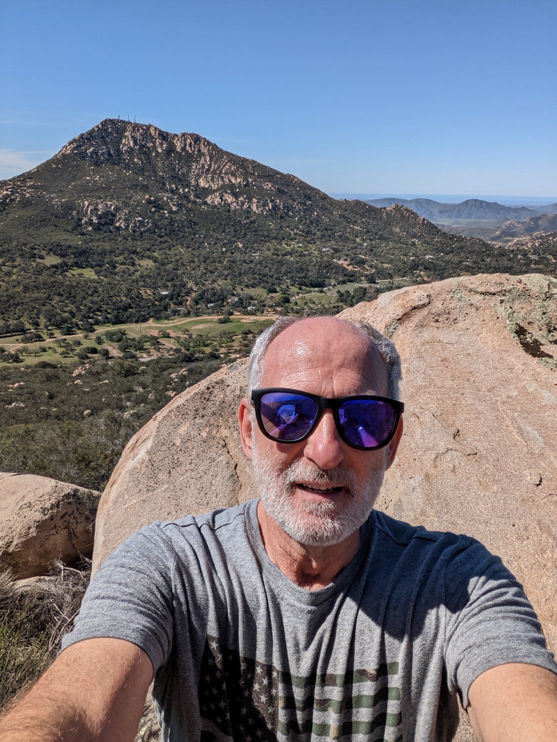 Dave Ray with Mountain at Background — San Diego, CA — Dave Ray Coaching & Consulting