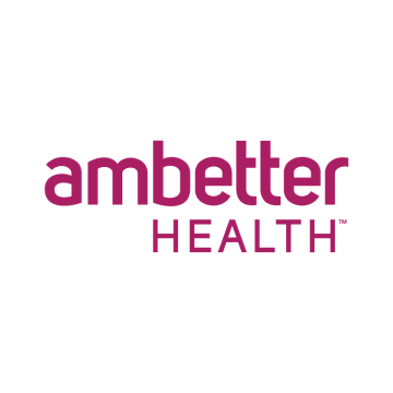 Ambetter Health logo in magenta on a white background
