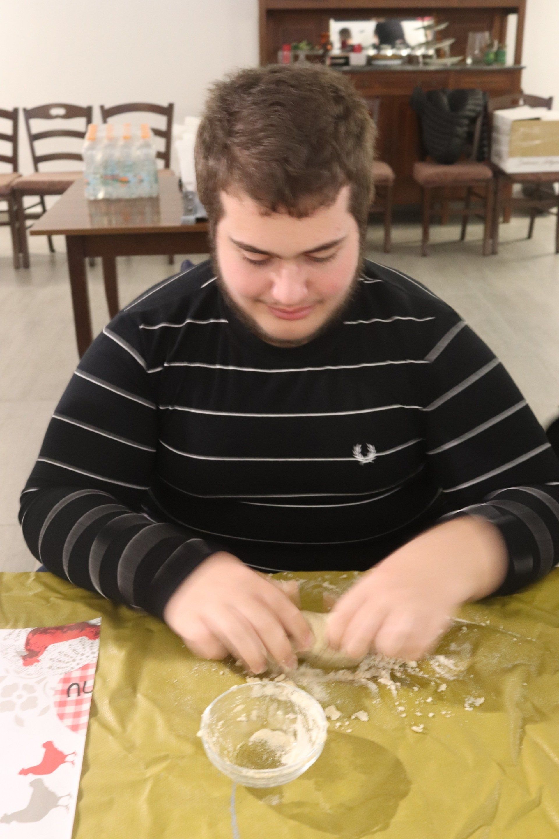 Pasta workshop in organic farm