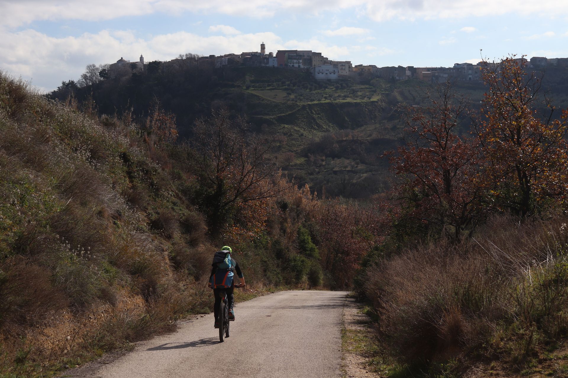 Cycle tour in the hills between Apulia and Basilicata