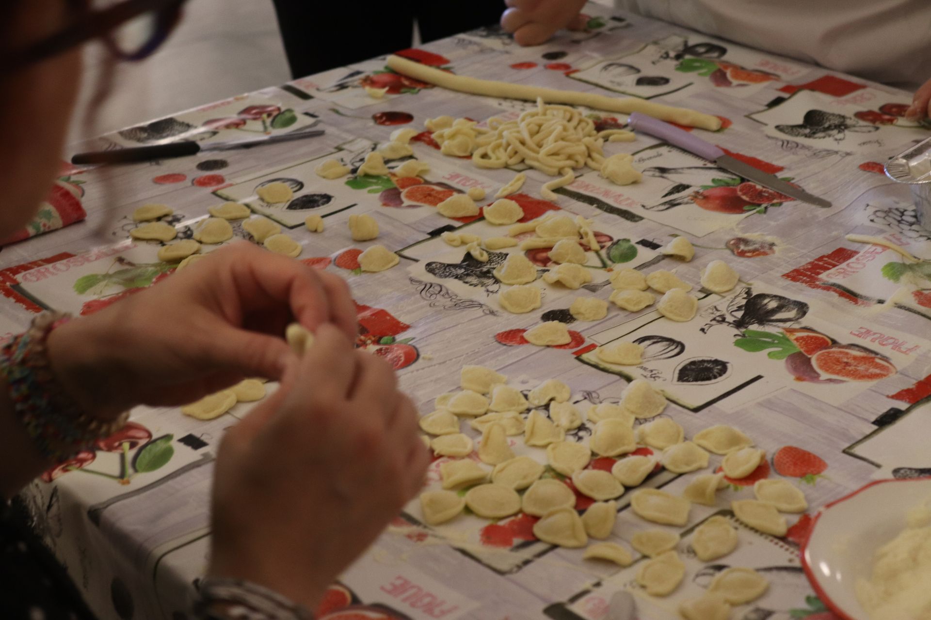 atelier pâtes fraîches, agritourisme pouilles, cuisine italienne
