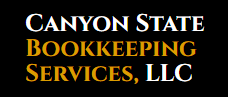 The logo for canyon state bookkeeping services llc