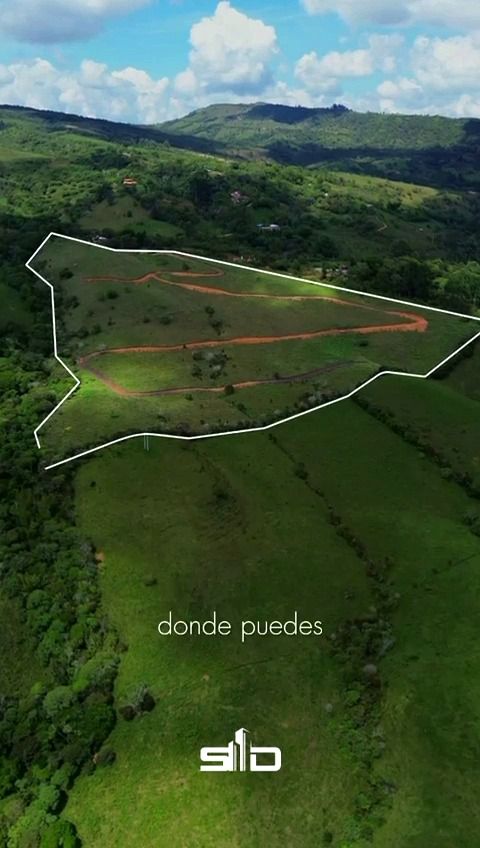 Puesta de sol dorada sobre un campo de hierba con una valla de madera y árboles, con un cielo ligeramente nublado.