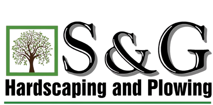 S&G Hardscaping And Plowing Logo for S & G Hardscaping and Plowing. Features a tree, letters S & G, and the company name.