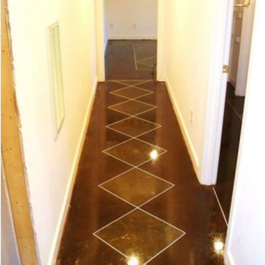 concrete driveway high point
