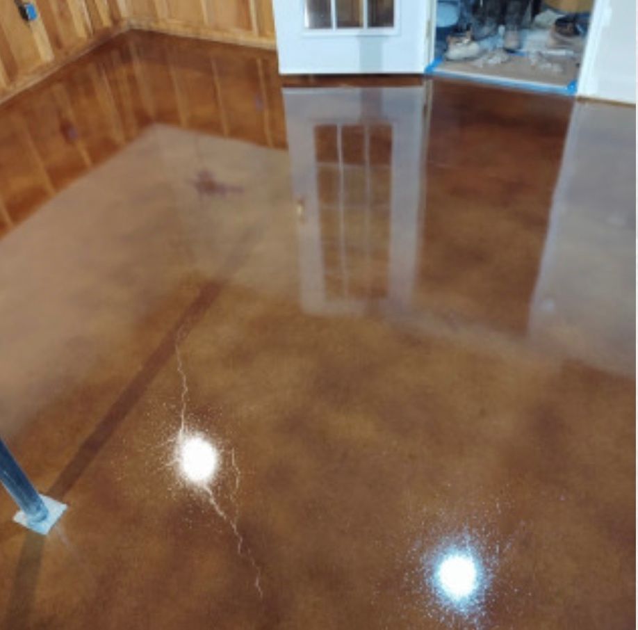 stained concrete high point nc