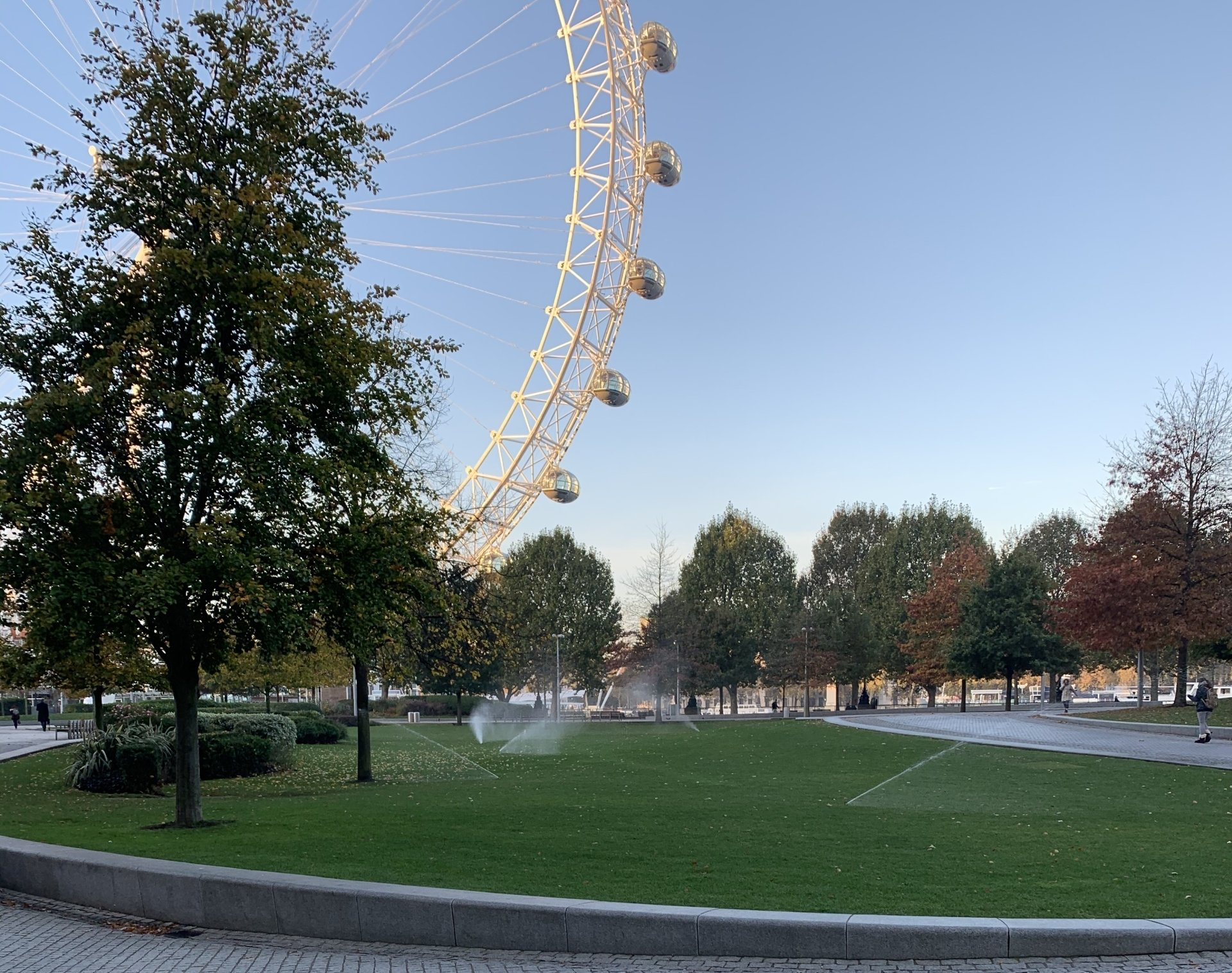 irrigation services outside the london eye