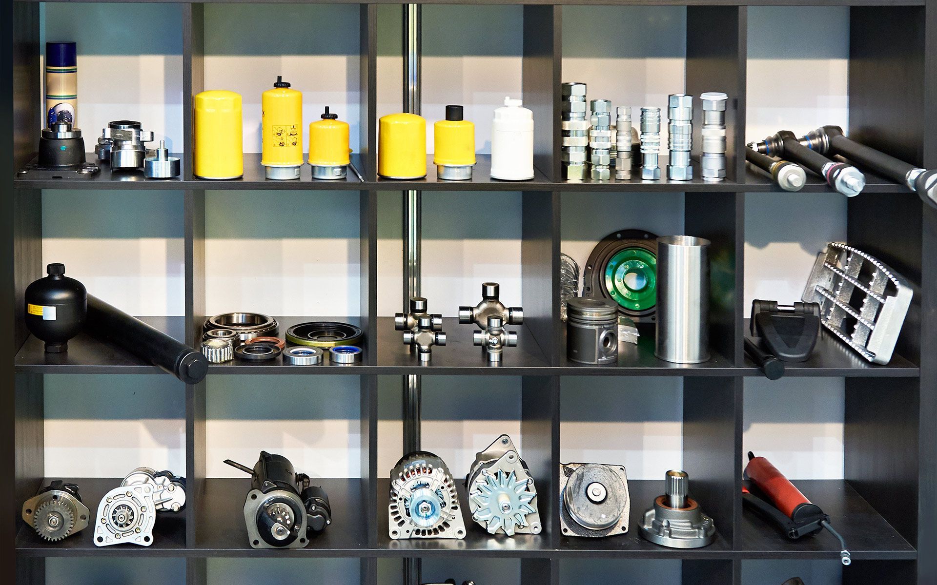 Car Parts In Shop — Circleville, OH — Marshall’s Auto & Truck Parts