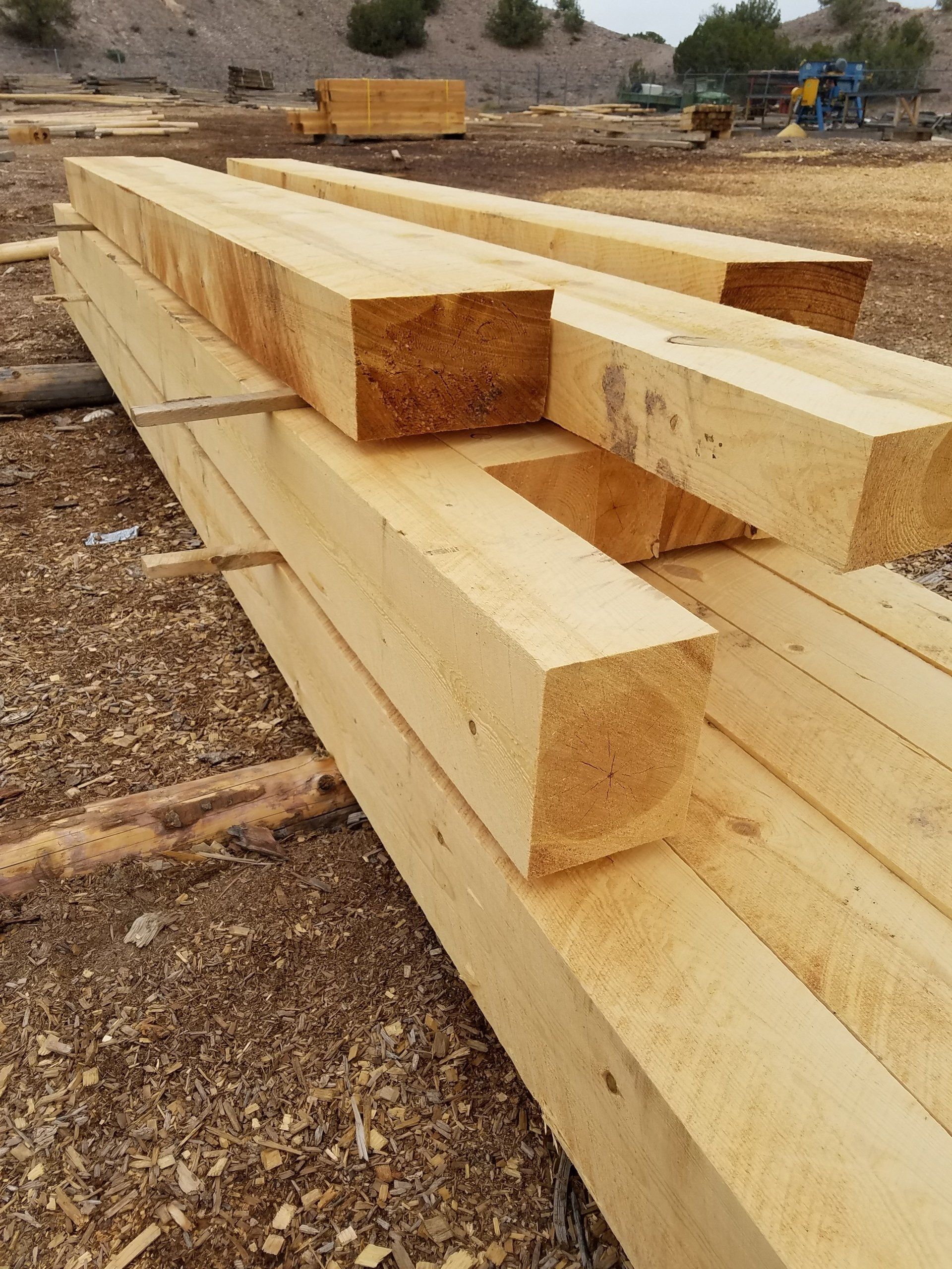 Douglas Fir Rough Sawn Lumber