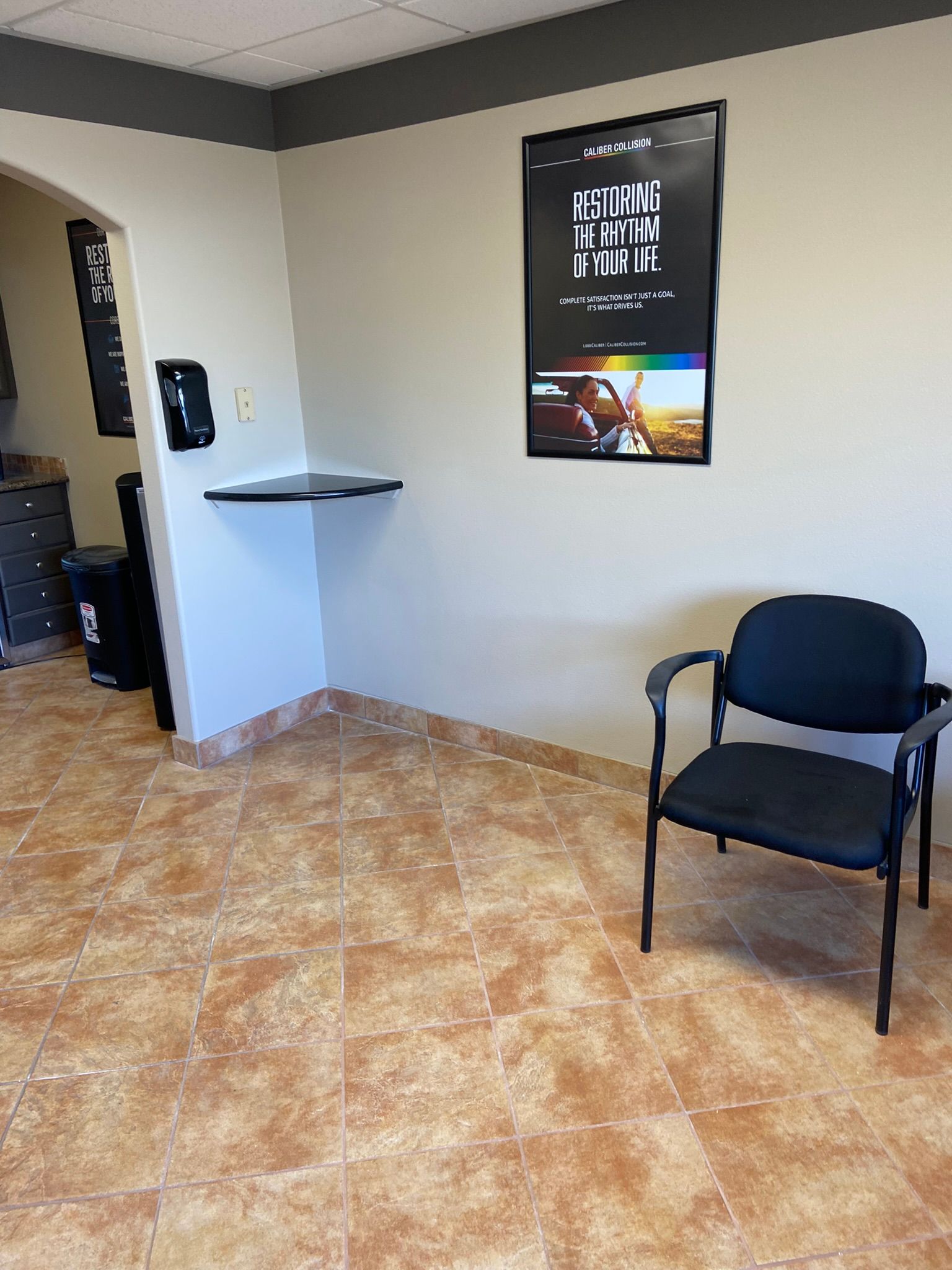 light orange peel finish