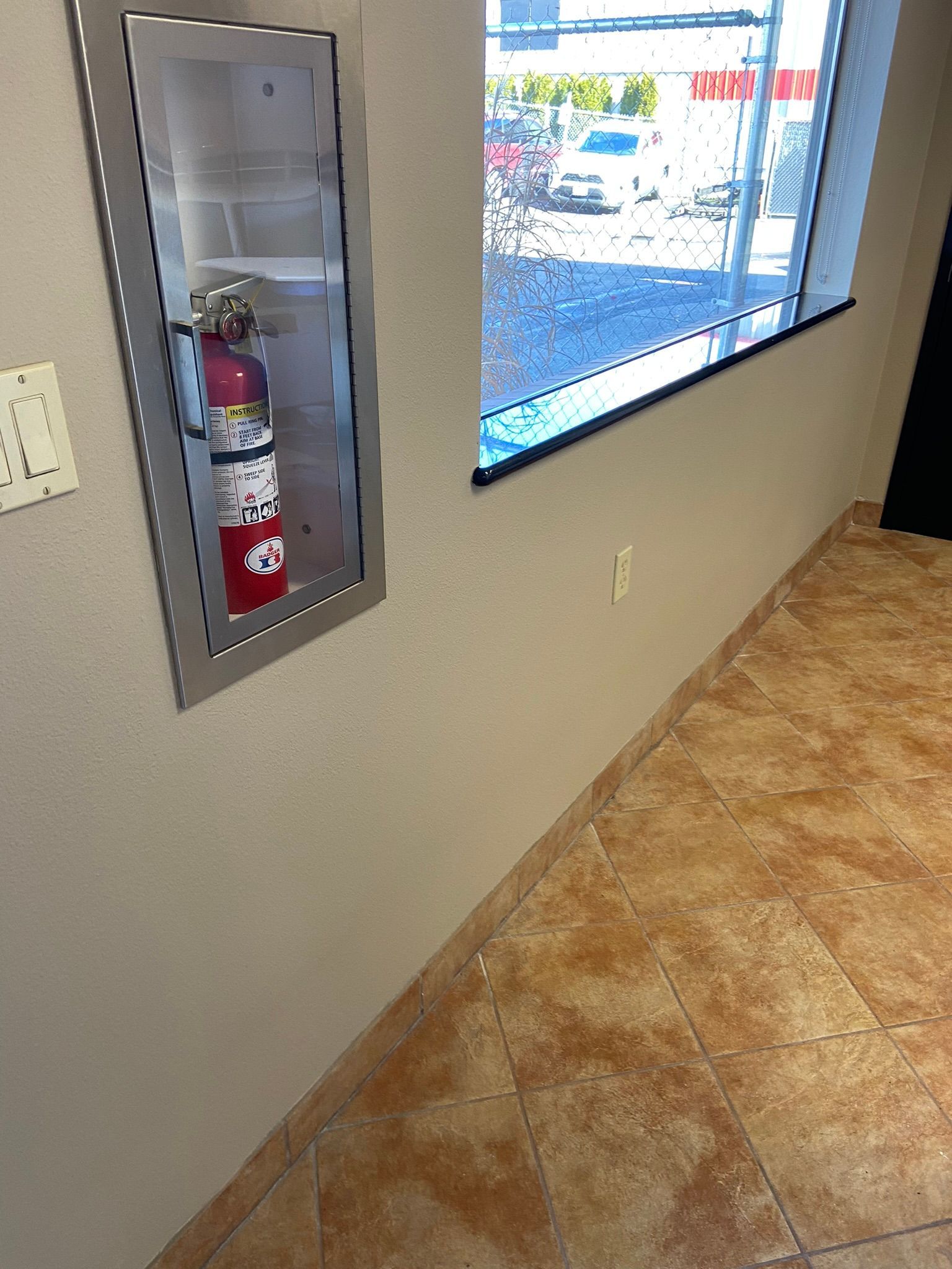 light orange peel finish