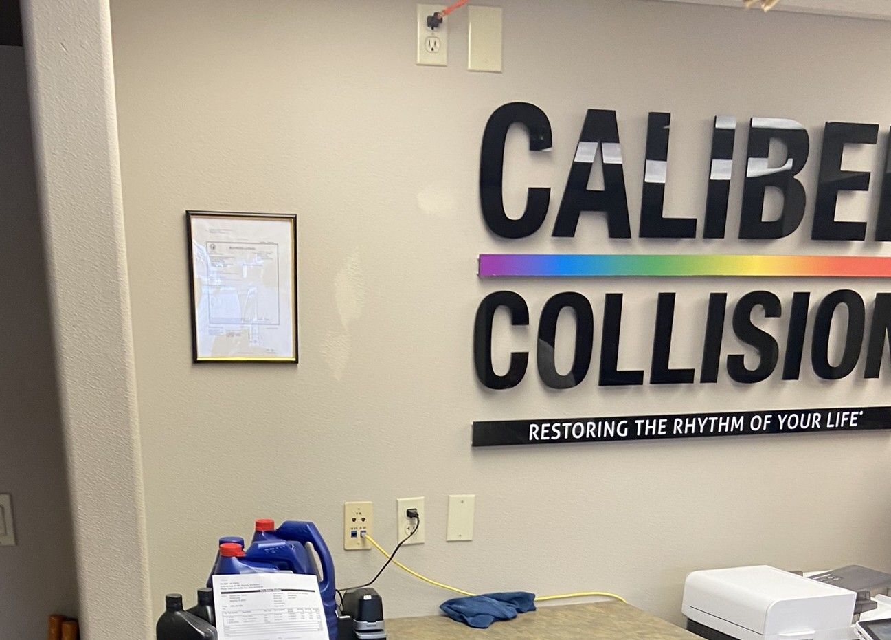 light orange peel finish