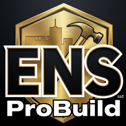 Logo: Shield with two workers, text "On The Dot," dump truck. Black, gold, white colors.