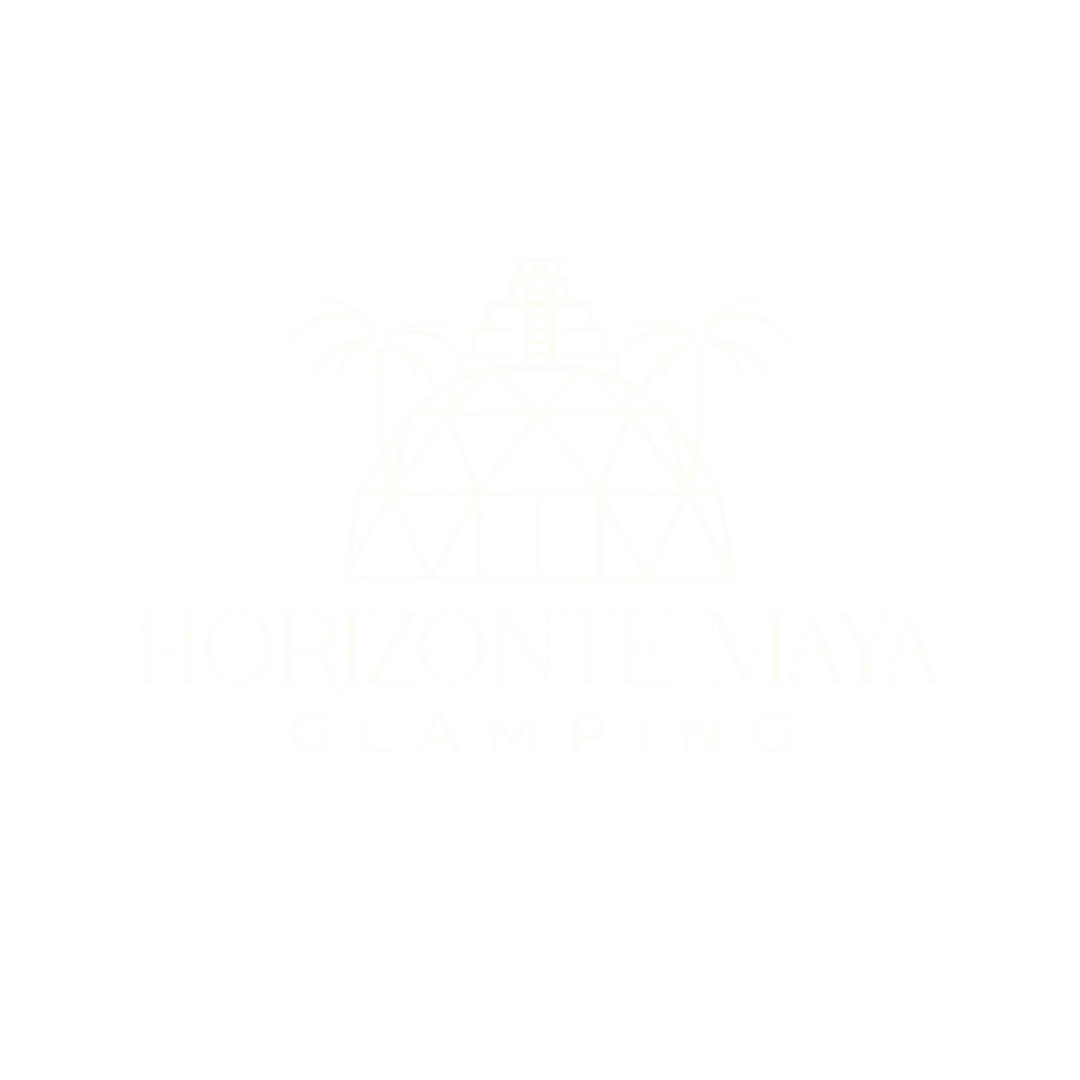 Logotipo blanco con texto estilizado: 