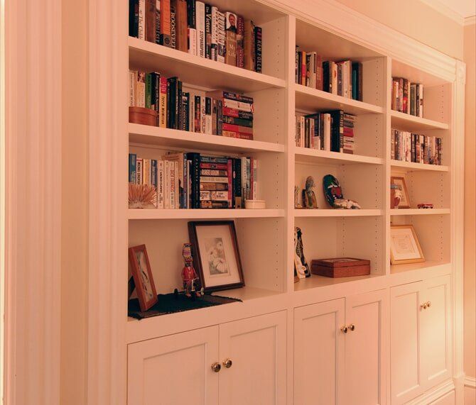 Book shelf - Remodeling services in Concord, NH