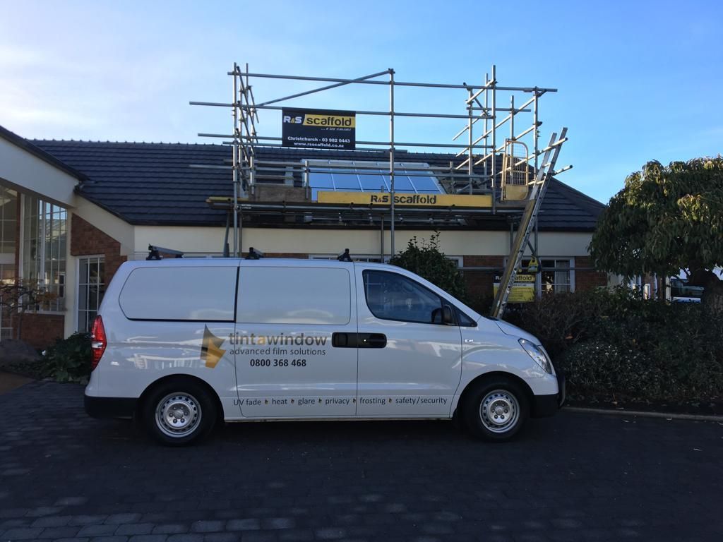 A white van - Christchurch, NZ - Tint A Window