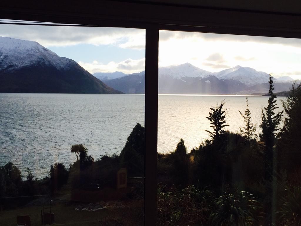 A view of a lake with mountains - Christchurch, NZ - Tint A Window