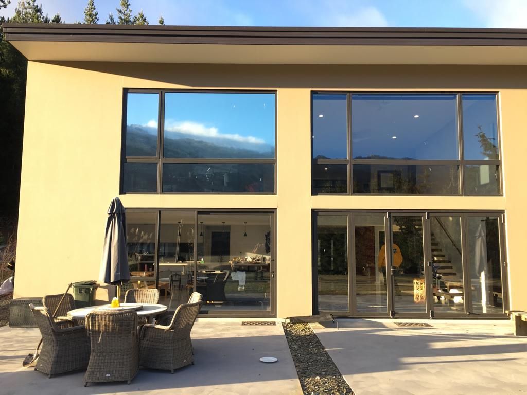 Front view of a house with windows - Christchurch, NZ - Tint A Window