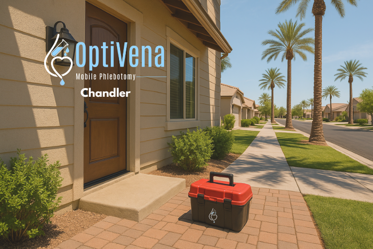 Get blood work done at home on Saturdays even when the labs are closed with OptiVena