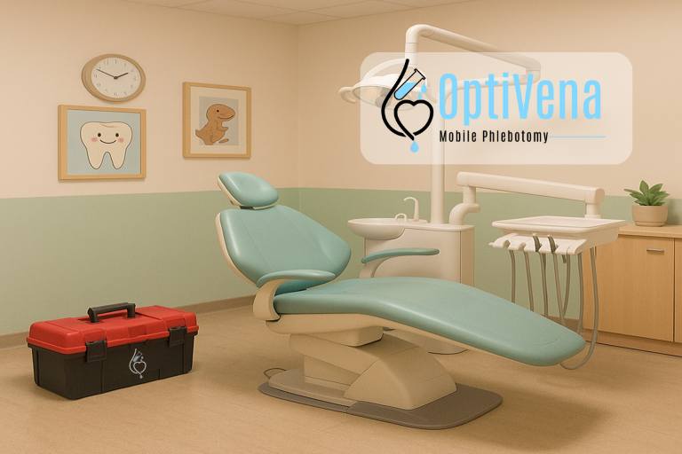 Mobile lab service for children under dental anesthesia in phoenix valley