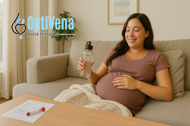 mobile phlebotomy and blood work collection at home OptiVena Mobile Phlebotomy