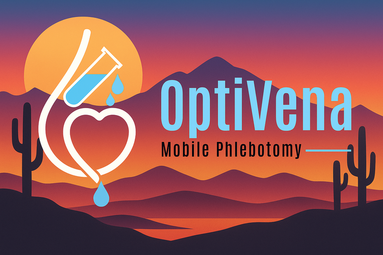 at home blood draw service with optivena mobile phlebotomy